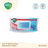 COV-X Disinfecting Multi-surface Wipes 80sheets