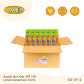 Beach Hut Kids Max SPF100 Sunblock 50ml Set of 12