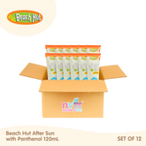 Beach Hut After Sun Gel with D-Panthenol 120ml Set of 12