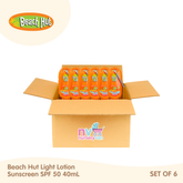 Beach Hut SPF50 Lotion 40ml Set of 6