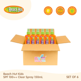 Beach Hut Kids Max 100++ Spray 150ml Set of 6
