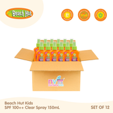 Beach Hut Kids Max 100++ Spray 150ml Set of 12