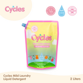Cycles Mild Laundry Baby Liquid Detergent 2 Liters