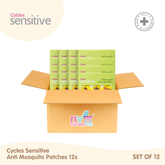 Cycles Sensitive Anti Mosquito Patches 12s Set of 12