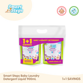 Smart Steps Laundry Liquid Detergent 900 ml 1+1 SAVINGS