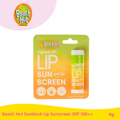 Beach Hut Sunblock Lip Sunscreen SPF 100++ 4g