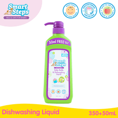 Smart Steps Baby Bottle and Dishwashing Liquid 400ml Bottle (set of 3)