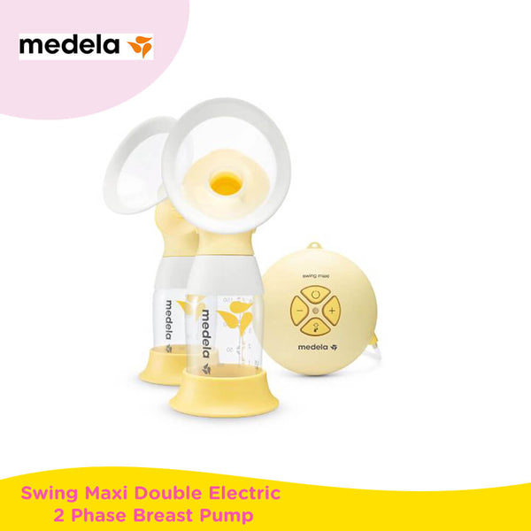 Medela Swing Maxi Double Electric Breast Pump White Yellow Online in India,  Buy at Best Price from  - 9925654
