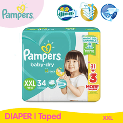 Pampers Baby Dry Taped