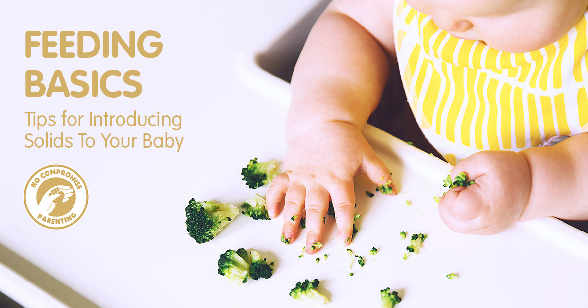 Feeding Basics: Tips for Introducing Solids To Your Baby