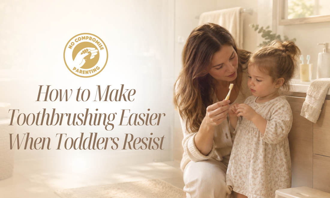 How to Make Toothbrushing Easier When Toddlers Resist