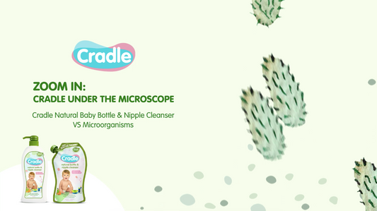 Under the Microscope: Cradle Natural Bottle Wash Kills Germs and Bacteria