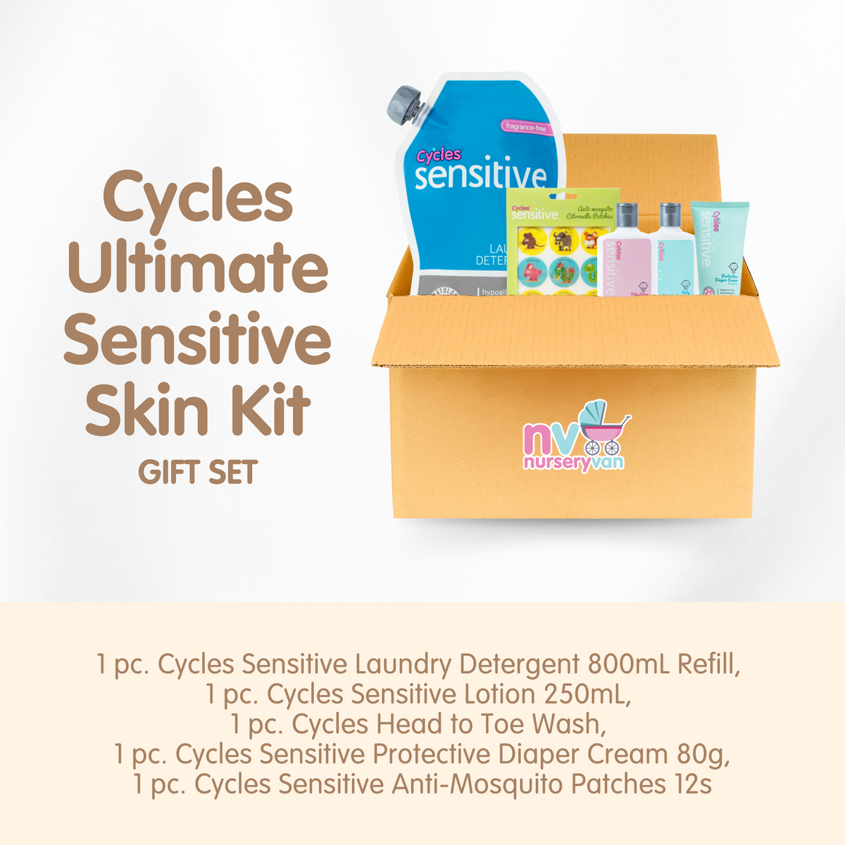 Cycles Ultimate Sensitive Skin Kit