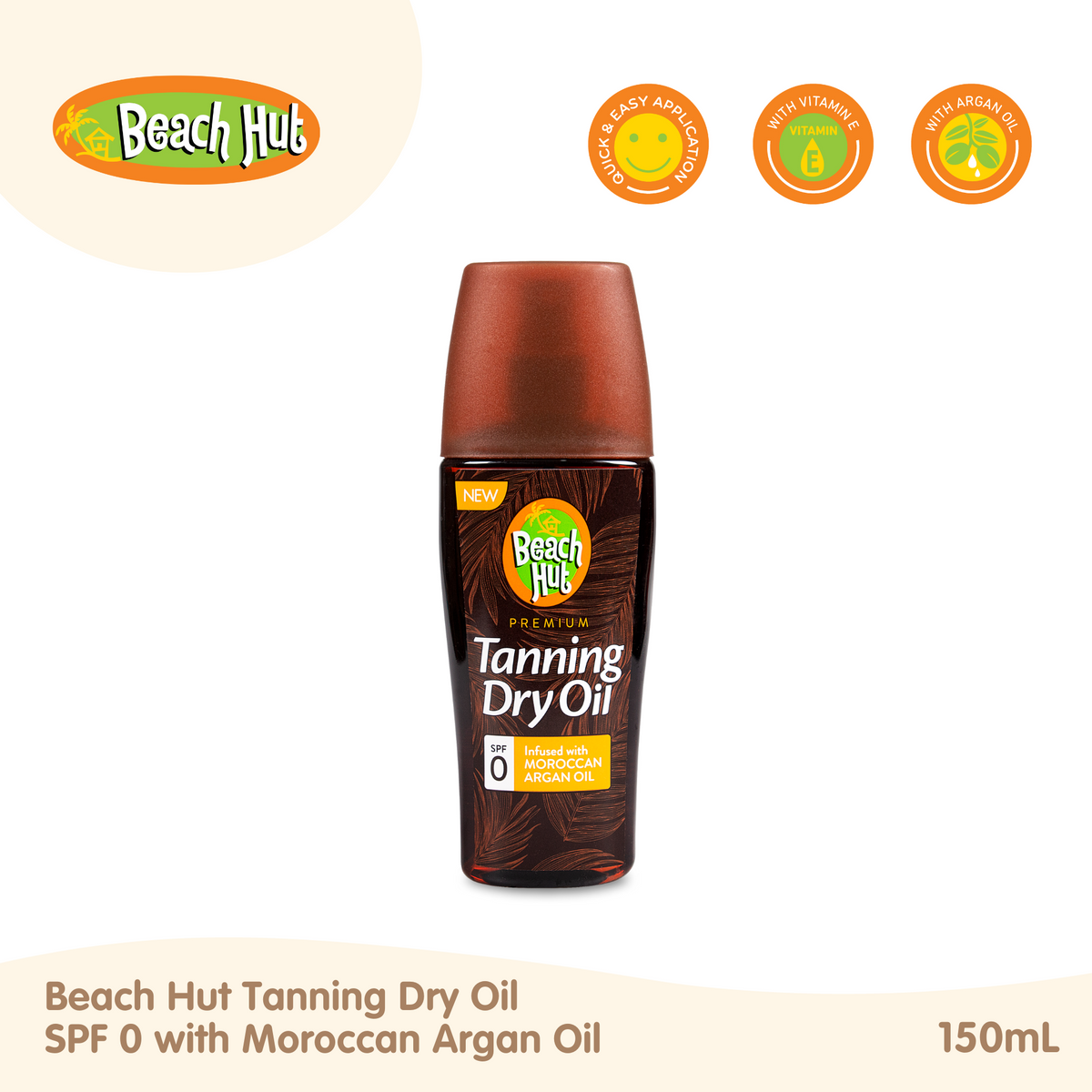 Beach Hut Tanning Dry Oil SPF0 150ml