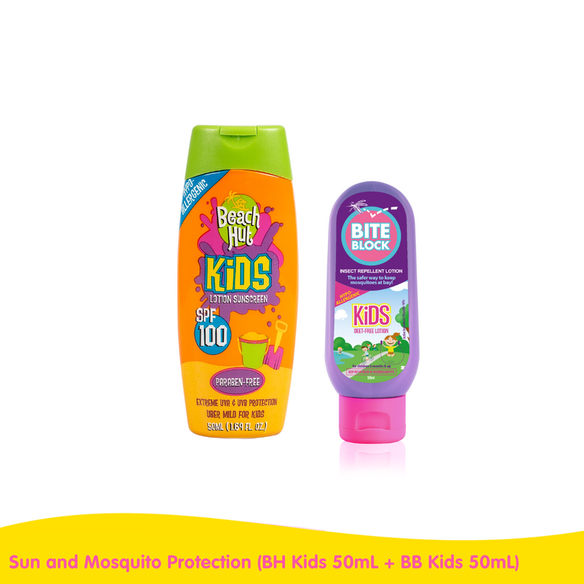 Sun and Mosquito Protection (BH Kids 50mL + BB Kids 50mL)