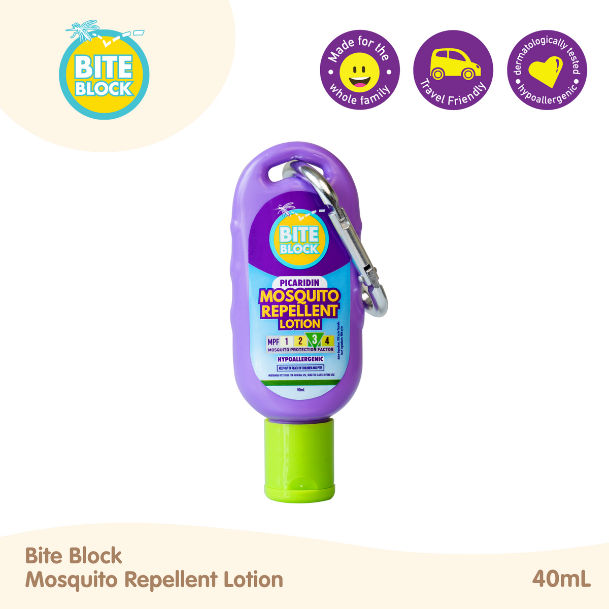 Bite Block Mosquito Repellent Lotion 40mL