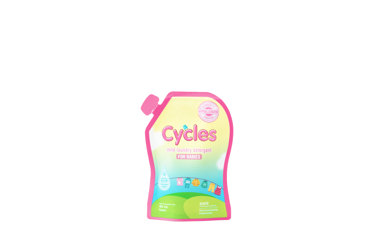 FREEBIE: Cycles Mild Laundry Detergent 30mL