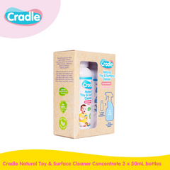 Cradle Natural Toy & Surface Cleaner Concentrate 2 x 50mL bottles