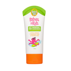 Beach Hut Sunblock Babies & Kids SPF50 Mineral Sunscreen Body Lotion 100mL