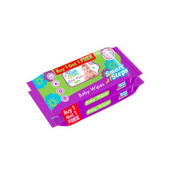 Smart Steps Baby Wipes 50’s (Buy 1 Get 1)