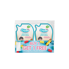 BUY 1 TAKE 1: Cradle Natural Toy & Surface Cleaner 500ml Refill Pack