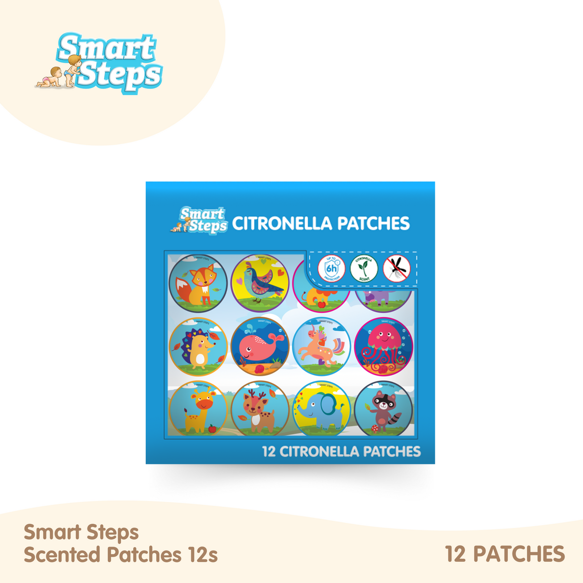 Smart Steps Stages Patches