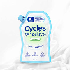 Cycles Sensitive Laundry Detergent for Adults 800mL