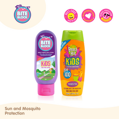 Sun and Mosquito Protection (BH Kids 50mL + BB Kids 50mL)