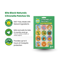 B Block Citronella Patches 12s