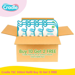 Cradle TSC 500ml Refill Buy 10 Get 2 FREE