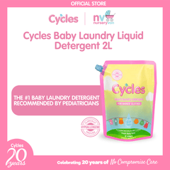 Cycles Mild Laundry Baby Liquid Detergent 2 Liters