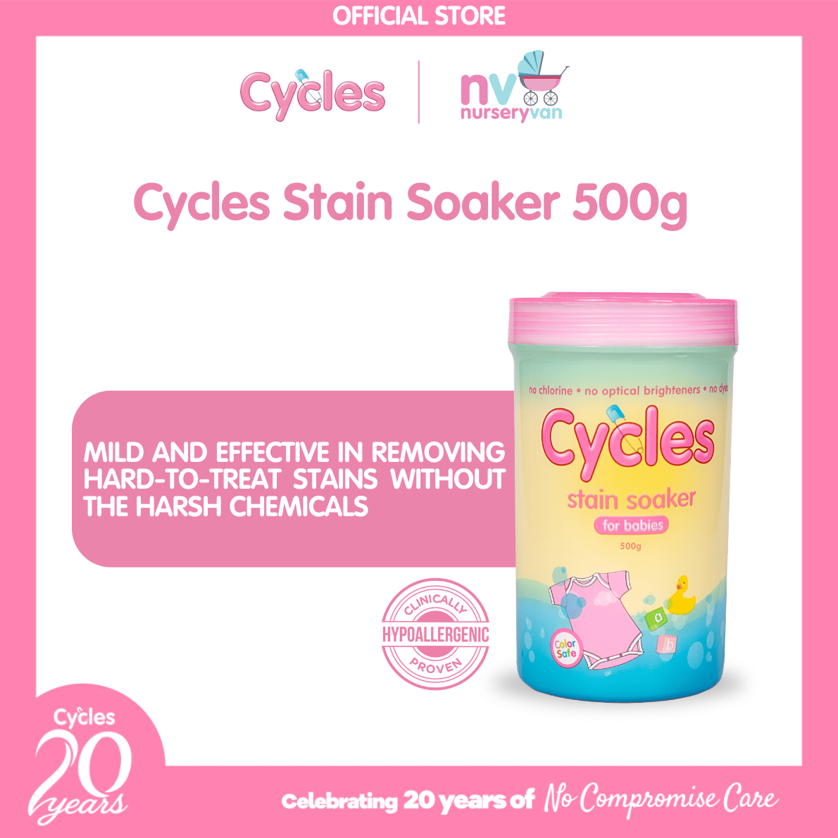 Cycles Stain Soaker 500g