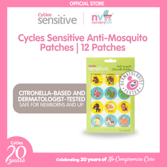 Cycles Sensitive Anti Mosquito Patches 12s