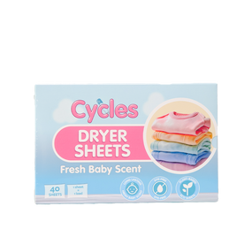 Cycles Dryer Sheets – Tờ sấy thơm tự nhiên