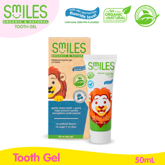 Smiles Organic and Natural Tooth Gel (Bubblegum) 50ml