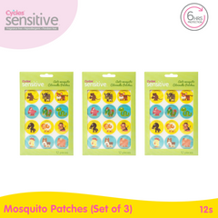 Cycles Sensitive Anti Mosquito Patches 12s (Set of 3)