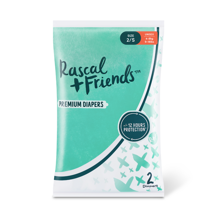 FREEBIE: Rascal + Friends Premium Diapers (SMALL)