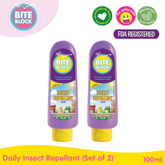 Bite Block Daily Insect Repellent 100ml (Set of 2)
