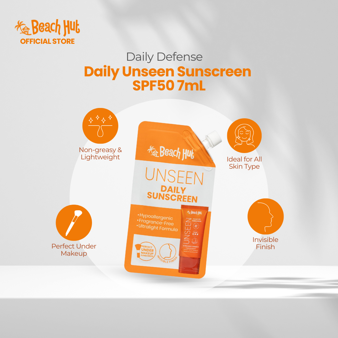 Beach Hut Unseen Daily Sunscreen Sachet 7mL