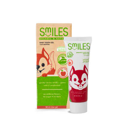FREEBIE: Smiles Organic and Natural Tooth Gel Apple Flavor