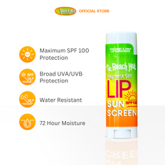 Beach Hut Sunblock Lip Sunscreen SPF 100++ 4g