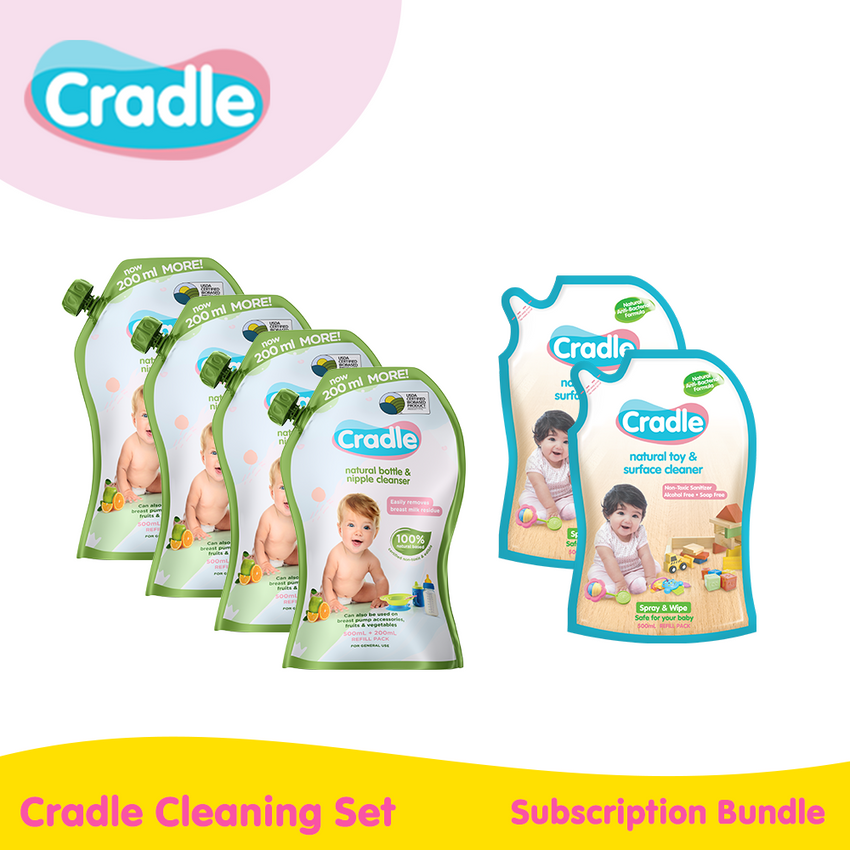 SUBSCRIPTION: Cradle Monthly Cleaning Set