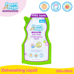 Smart Steps 400ml Baby Bottle and Dishwashing Liquid Refill (set of 3)