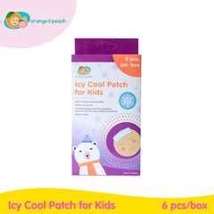 Orange & Peach Icy Cool Patch for Kids