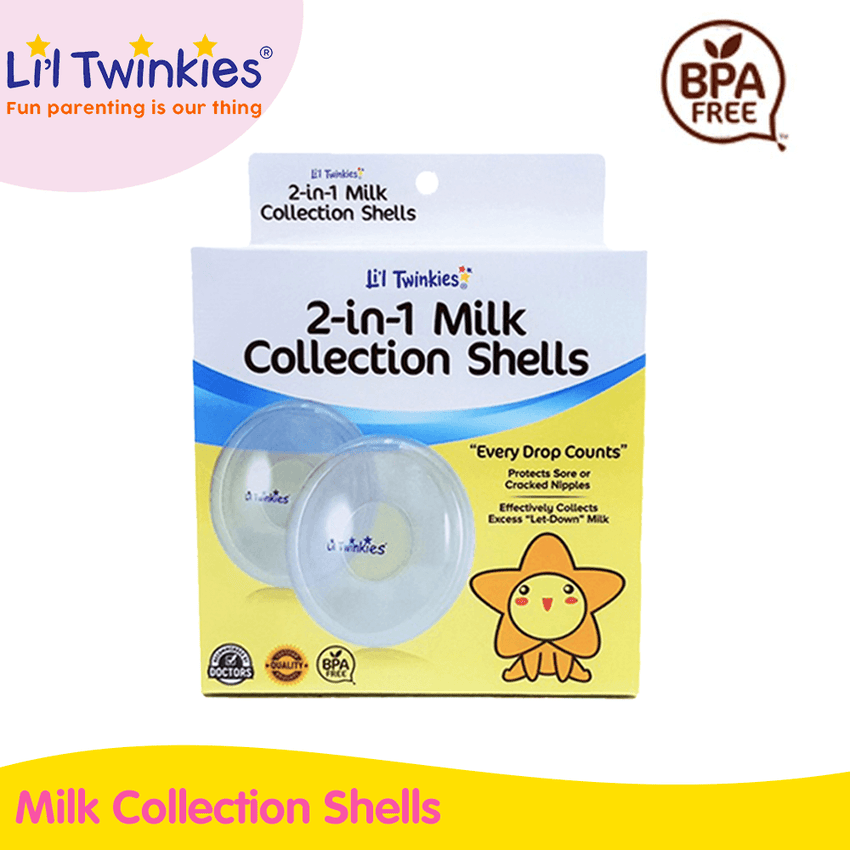 Li'l Twinkies 2-in-1 Milk Collection Shells