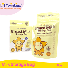 Li'l Twinkies Breast Milk Storage Bag 20s 8oz