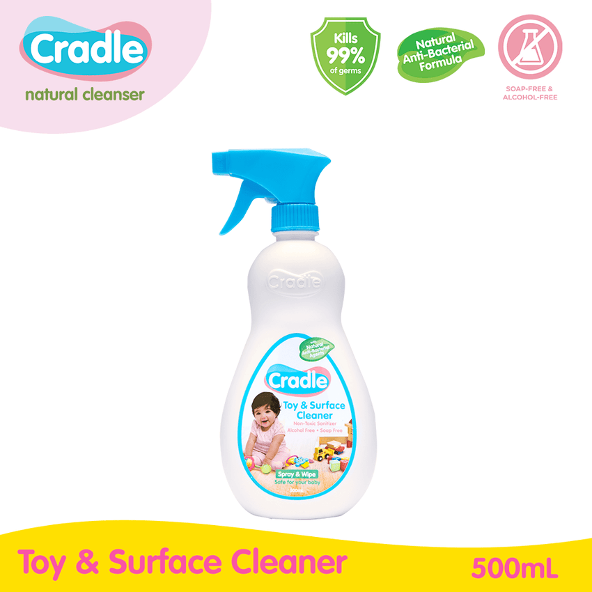 Cradle Natural Toy & Surface Cleaner 500ml