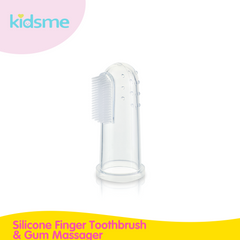 KidsMe Silicone Finger Toothbrush & Gum Massager