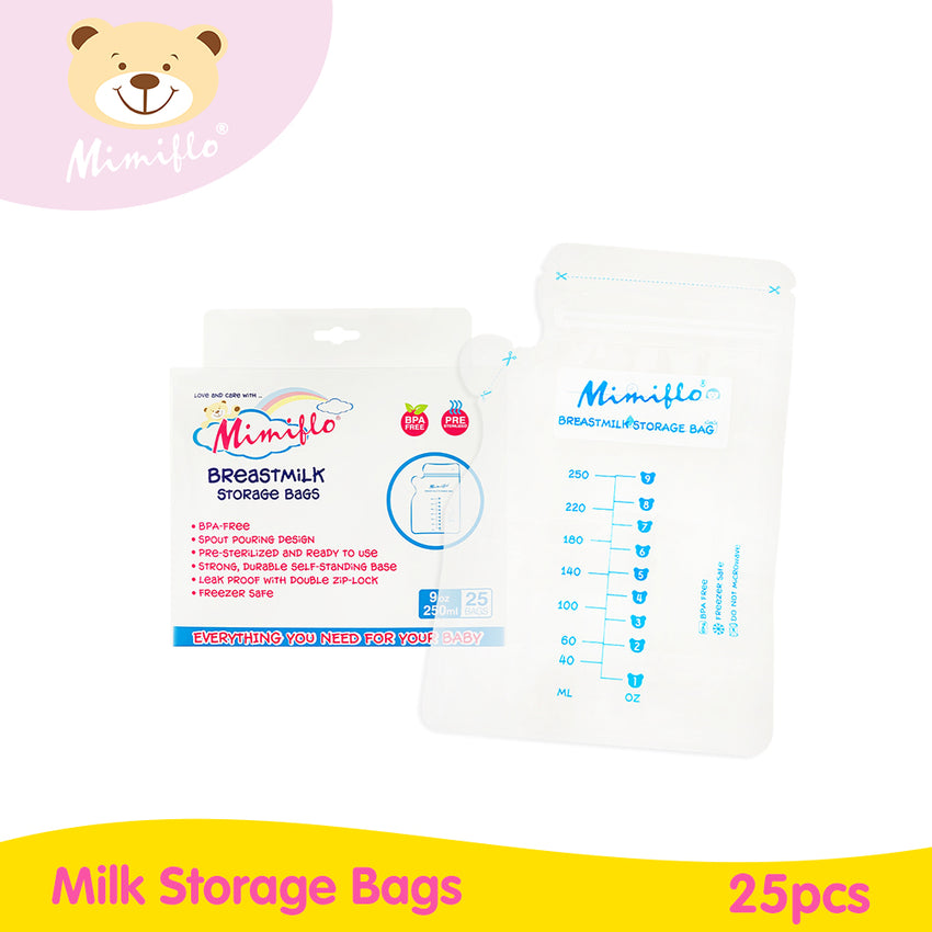 Mimiflo Breastmilk Storage Bags (25pcs)