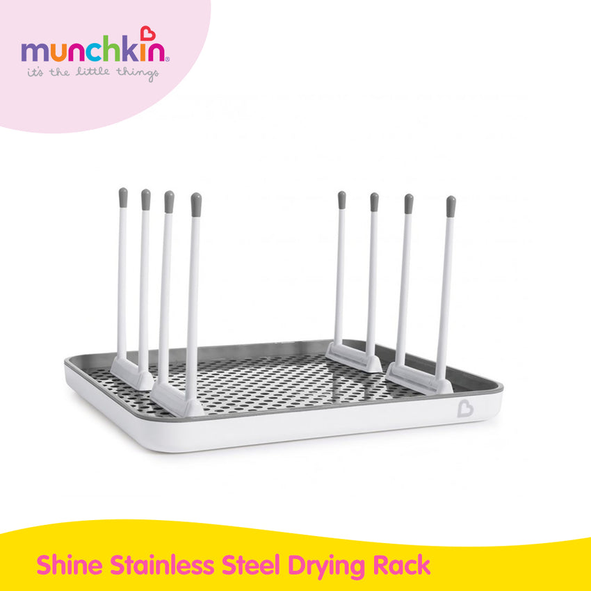 Munchkin Shine Stainless Steel Drying Rack